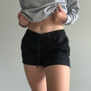 Comfy Black short-shorts